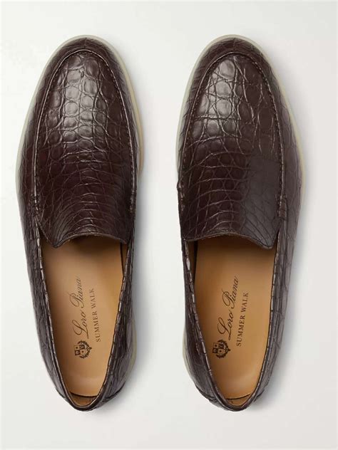 loro piana crocodile shoes.